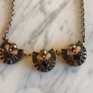 J crew jewel bib necklace